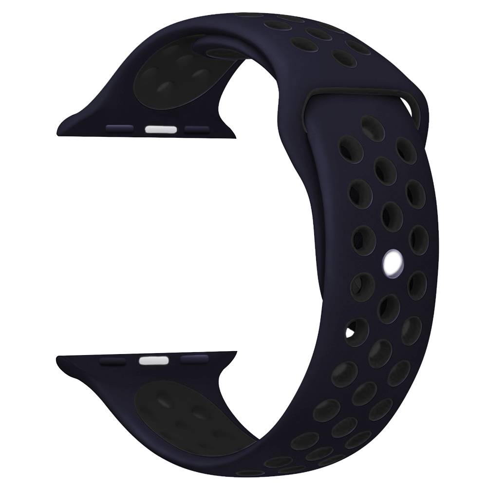 Apple Watch Double Sport Strap - Midnight Blue Black