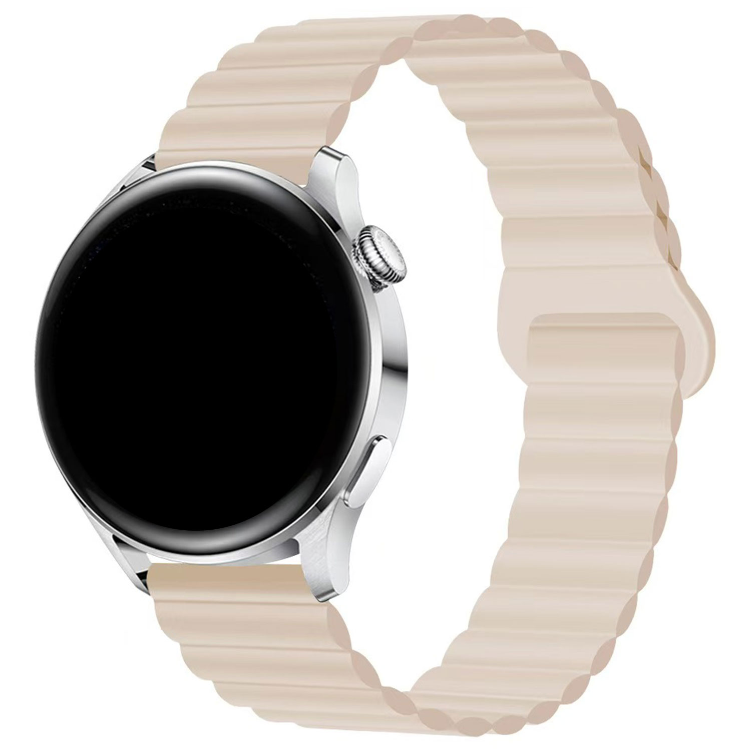 Samsung Galaxy Watch Ultra Magnetic Silicone Strap - Starlight