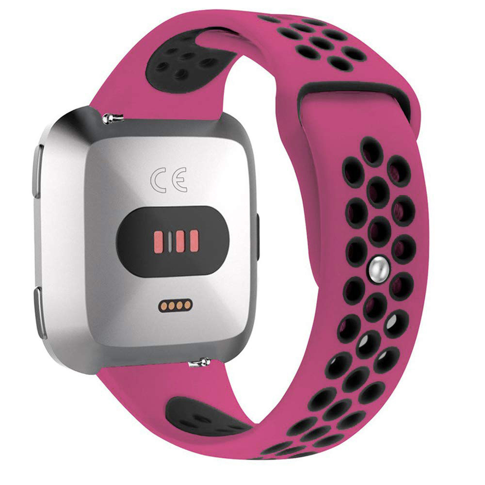 Fitbit Versa Double Sport Strap - Purple Black