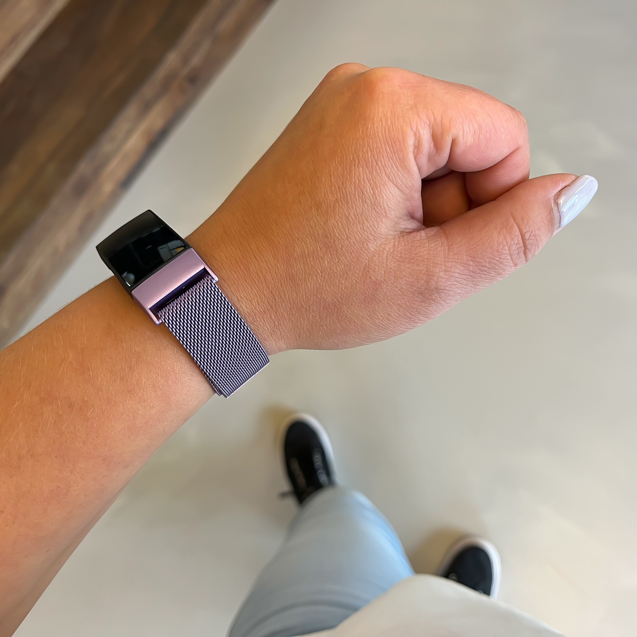 Fitbit Charge 3 &Amp; 4 Milanese Strap - Lavender