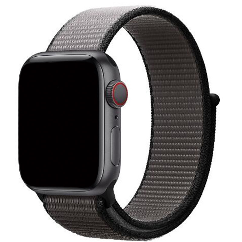 Apple Watch Nylon Sport Loop Strap - Anchor Grey