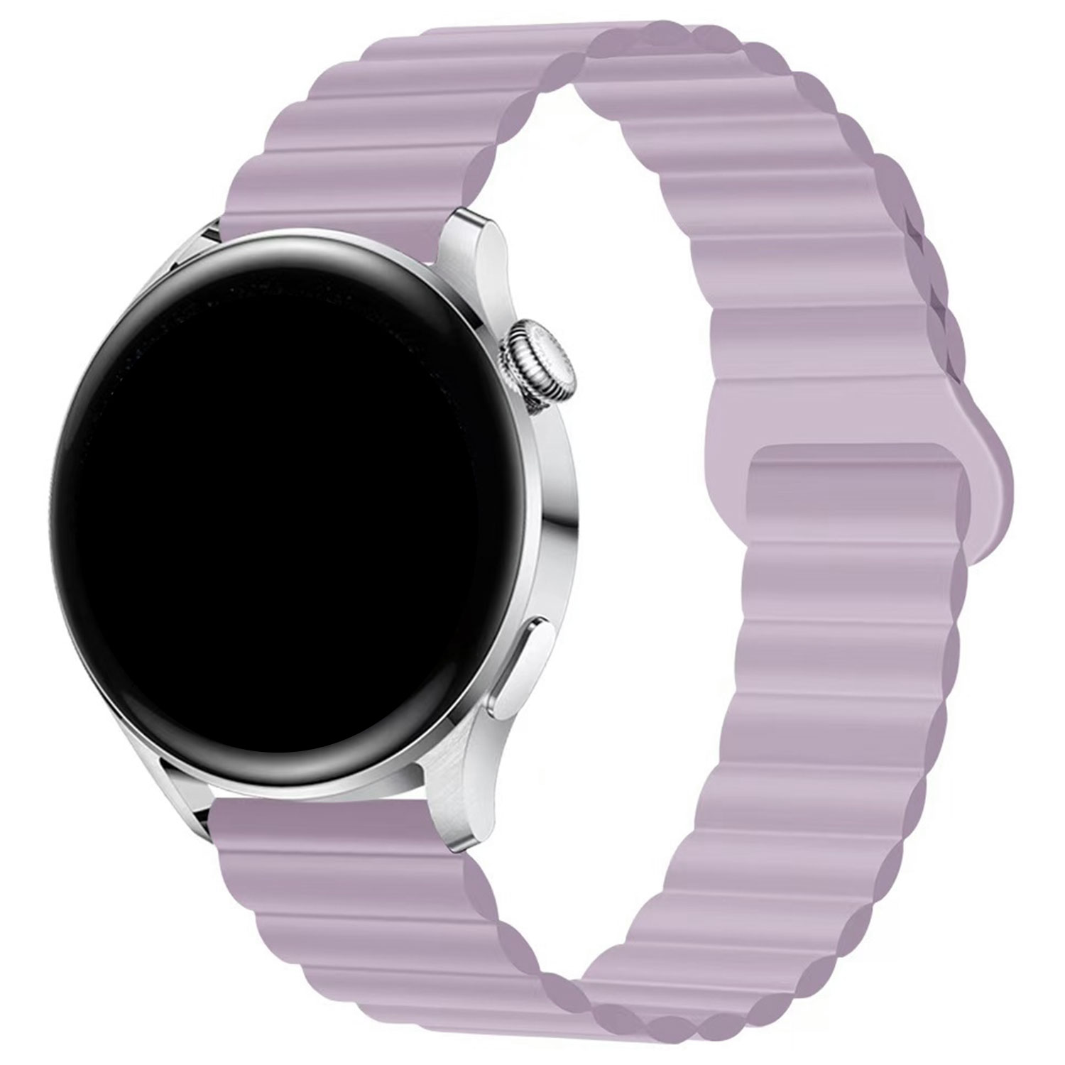 Samsung Galaxy Watch 4 Classic Magnetic Silicone Strap - Purple