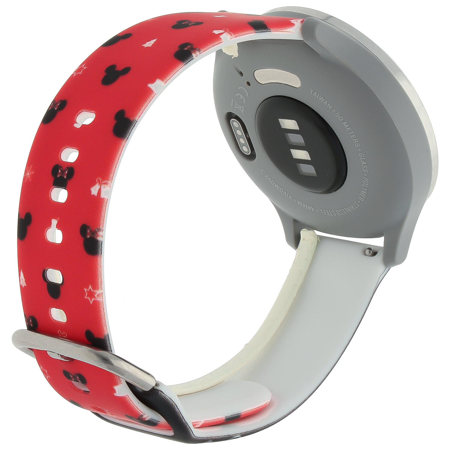 Polar Print Sport Strap - Christmas Black Red