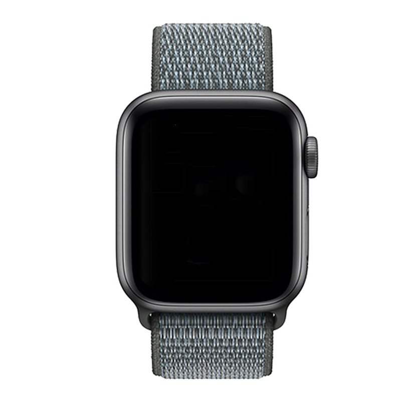 Apple Watch Nylon Sport Loop Strap - Storm Grey