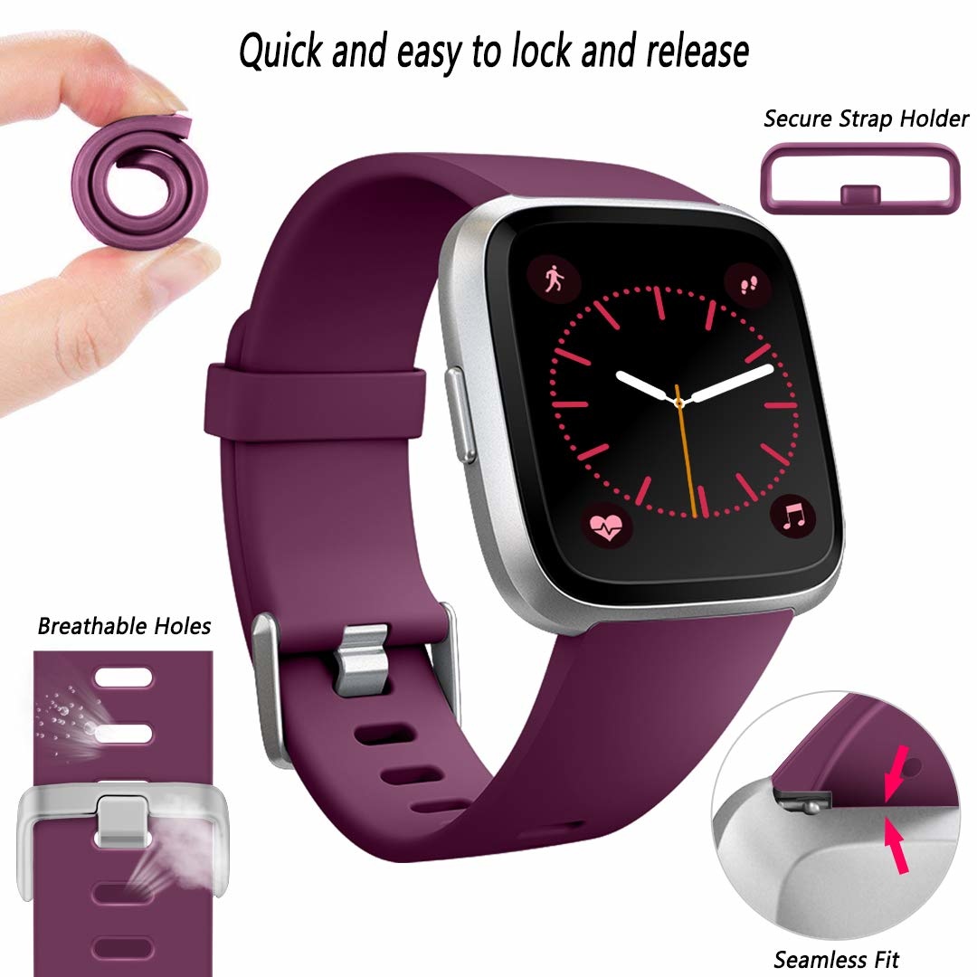 Fitbit Versa Sport Strap - Dark Purple