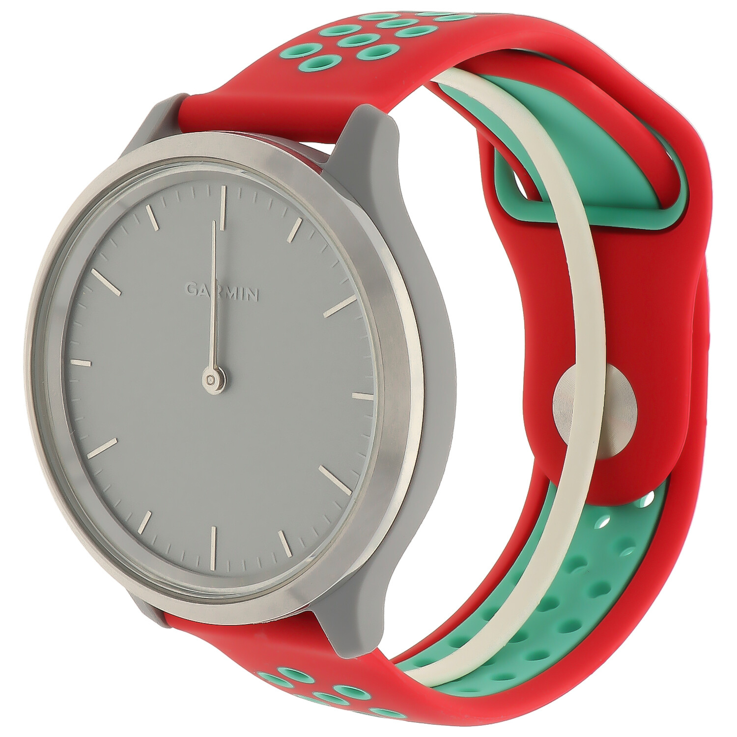 Garmin Vivoactive / Vivomove Double Sport Strap - Red Teal