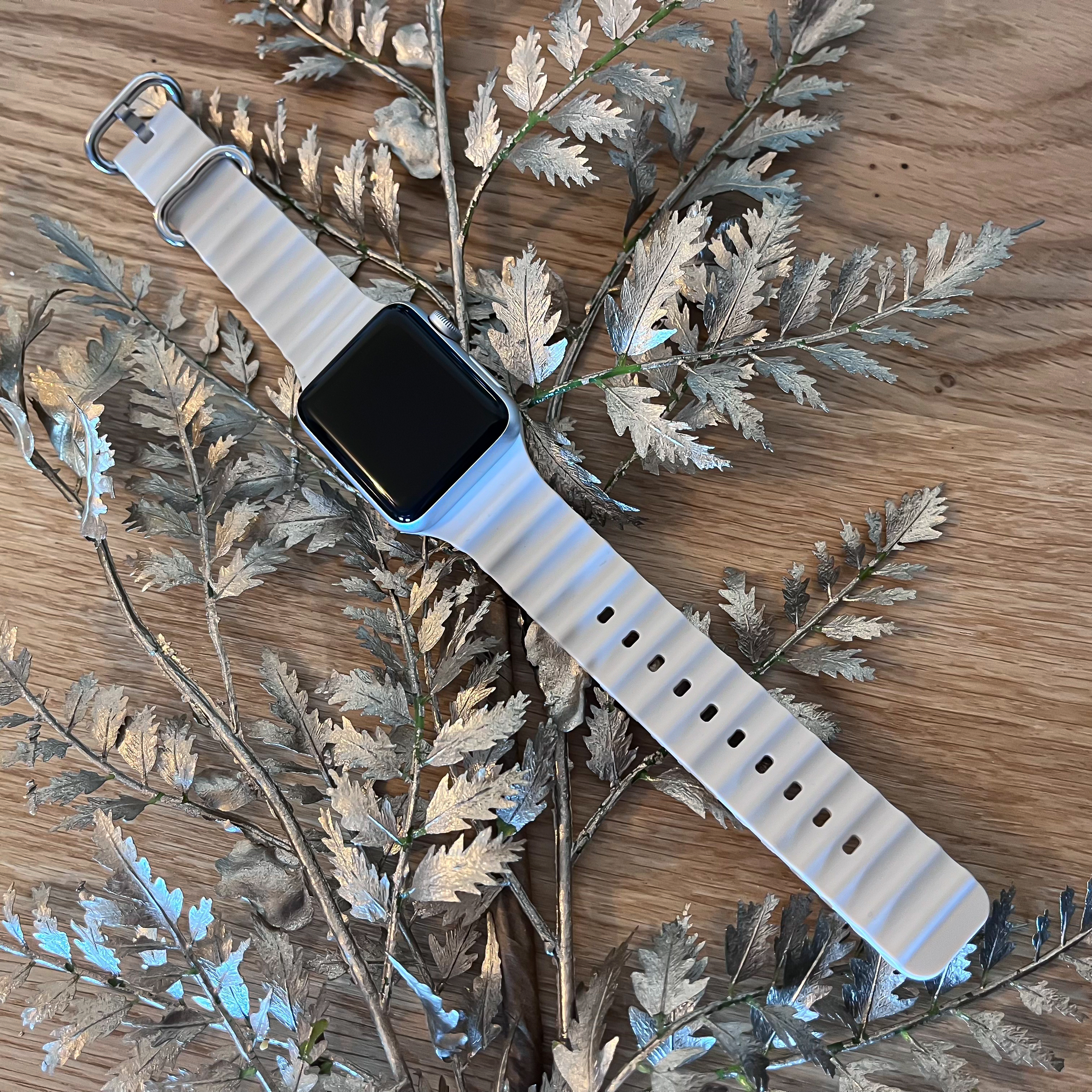 Apple Watch Sport Ocean Strap - Starlight