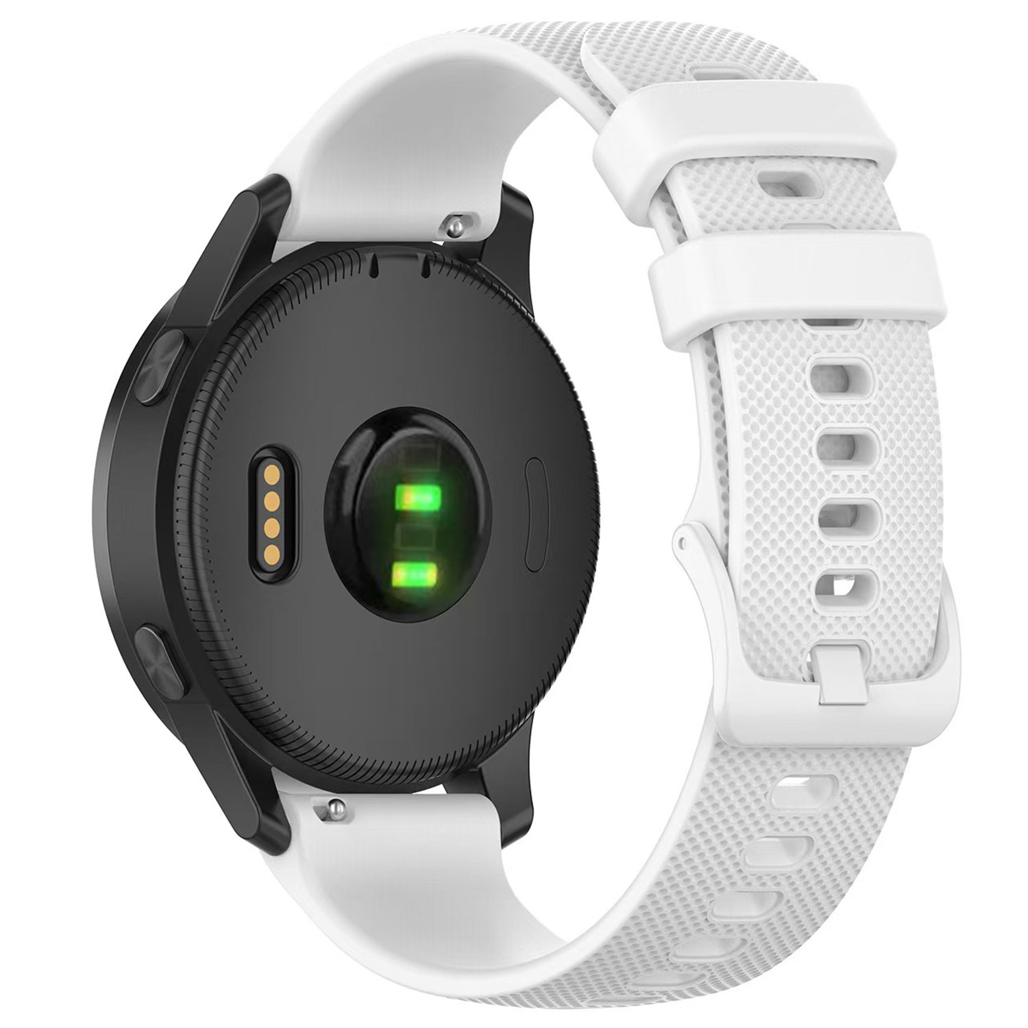 Samsung Galaxy Watch 4 Classic Buckle Silicone Strap - White