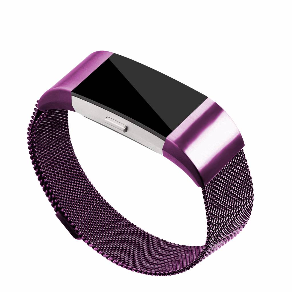 Fitbit Charge 2 Milanese Strap - Purple