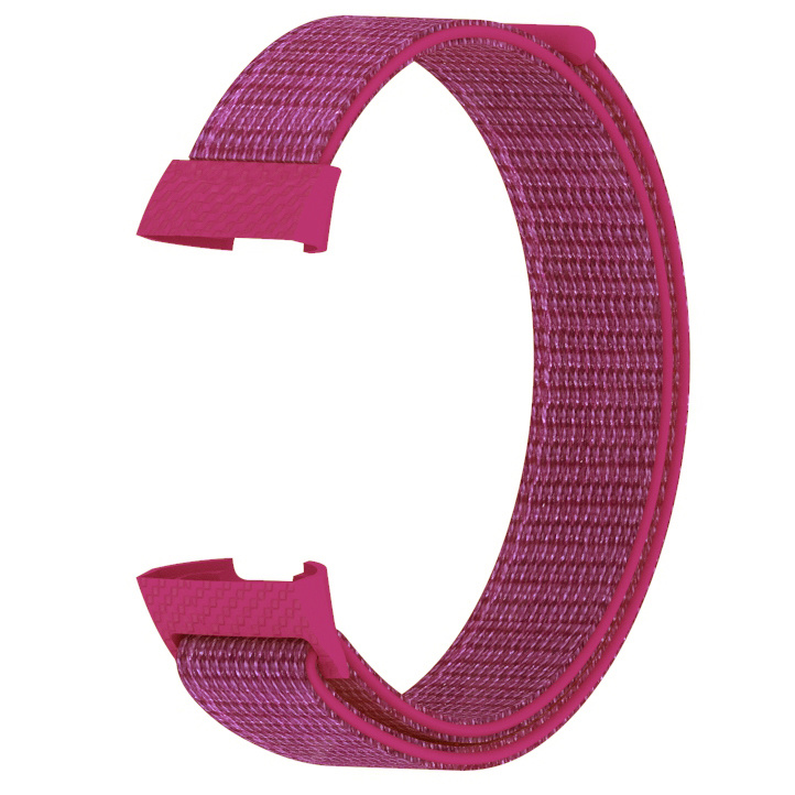 Fitbit Charge 3 &Amp; 4 Nylon Strap - Dragon Fruit