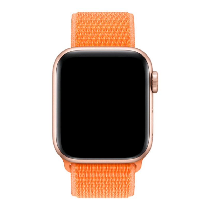 Apple Watch Nylon Sport Loop Strap - Papaya