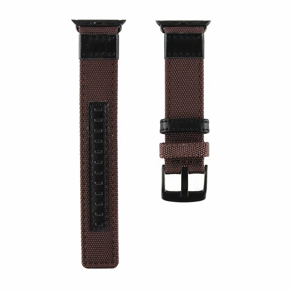 Apple Watch Nylon Military Strap - Brown