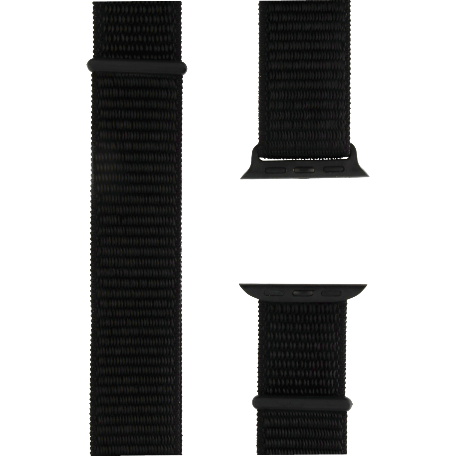 Apple Watch Nylon Sport Loop Strap - Dark Black