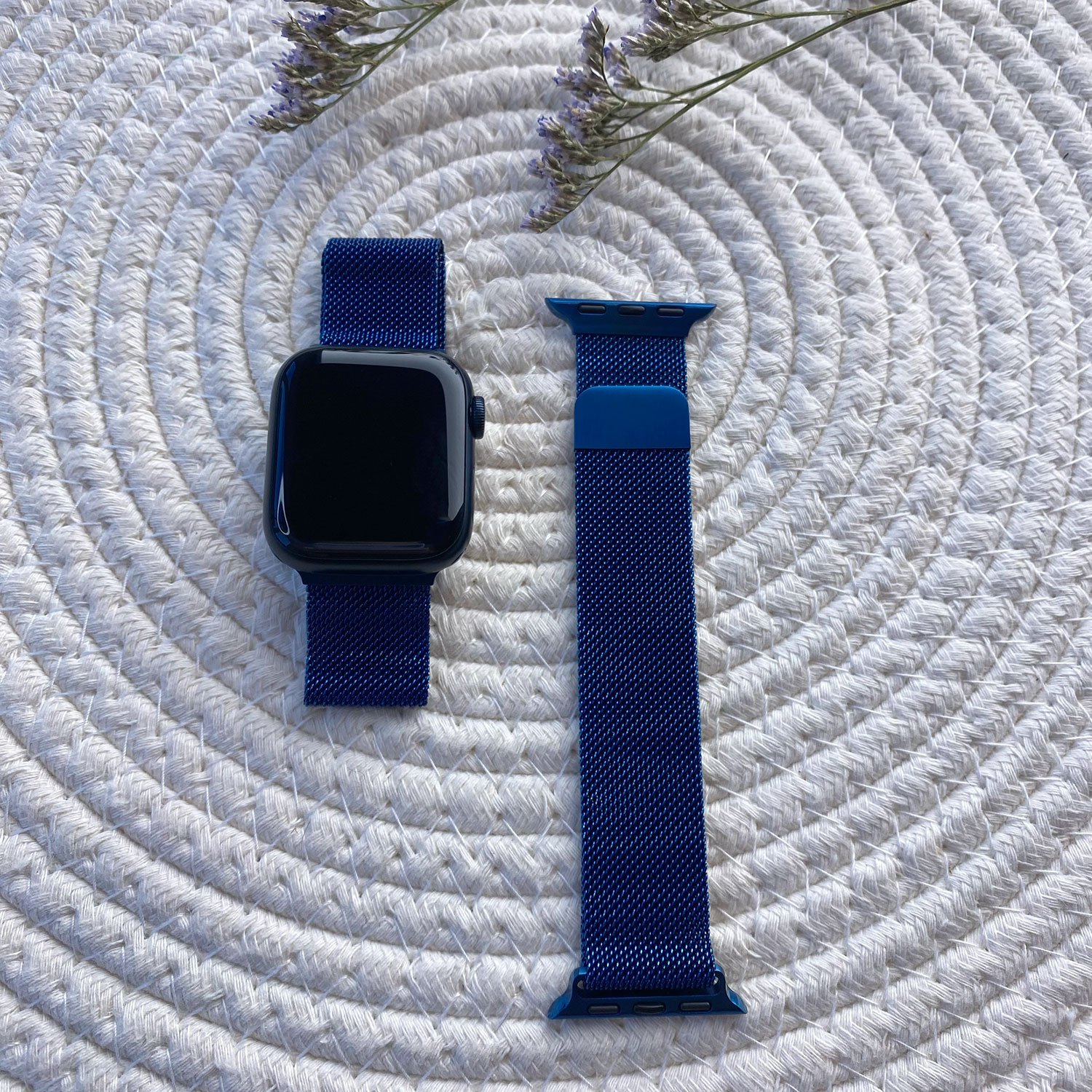 Apple Watch Milanese Strap - Blue