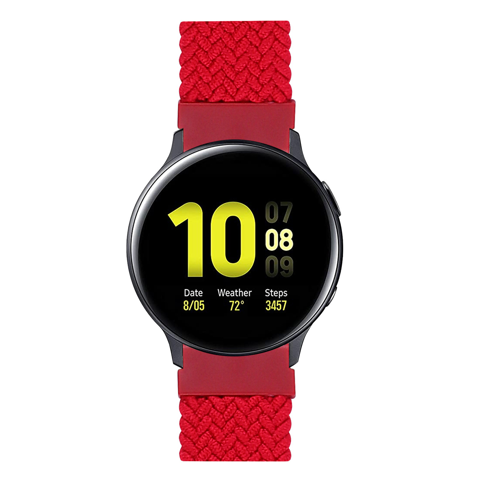 Huawei Watch Gt Nylon Braided Solo Strap - Red