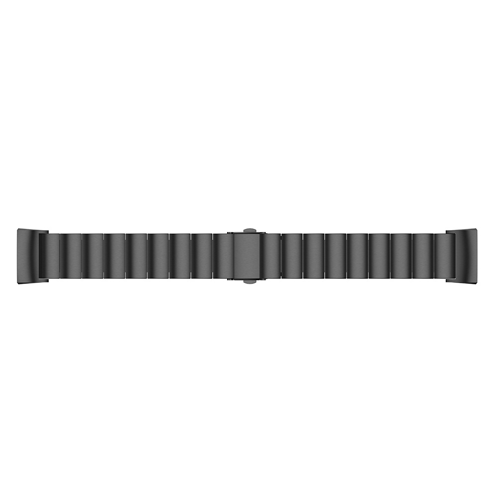 Fitbit Charge 3 &Amp; 4 Steel Link Strap - Black