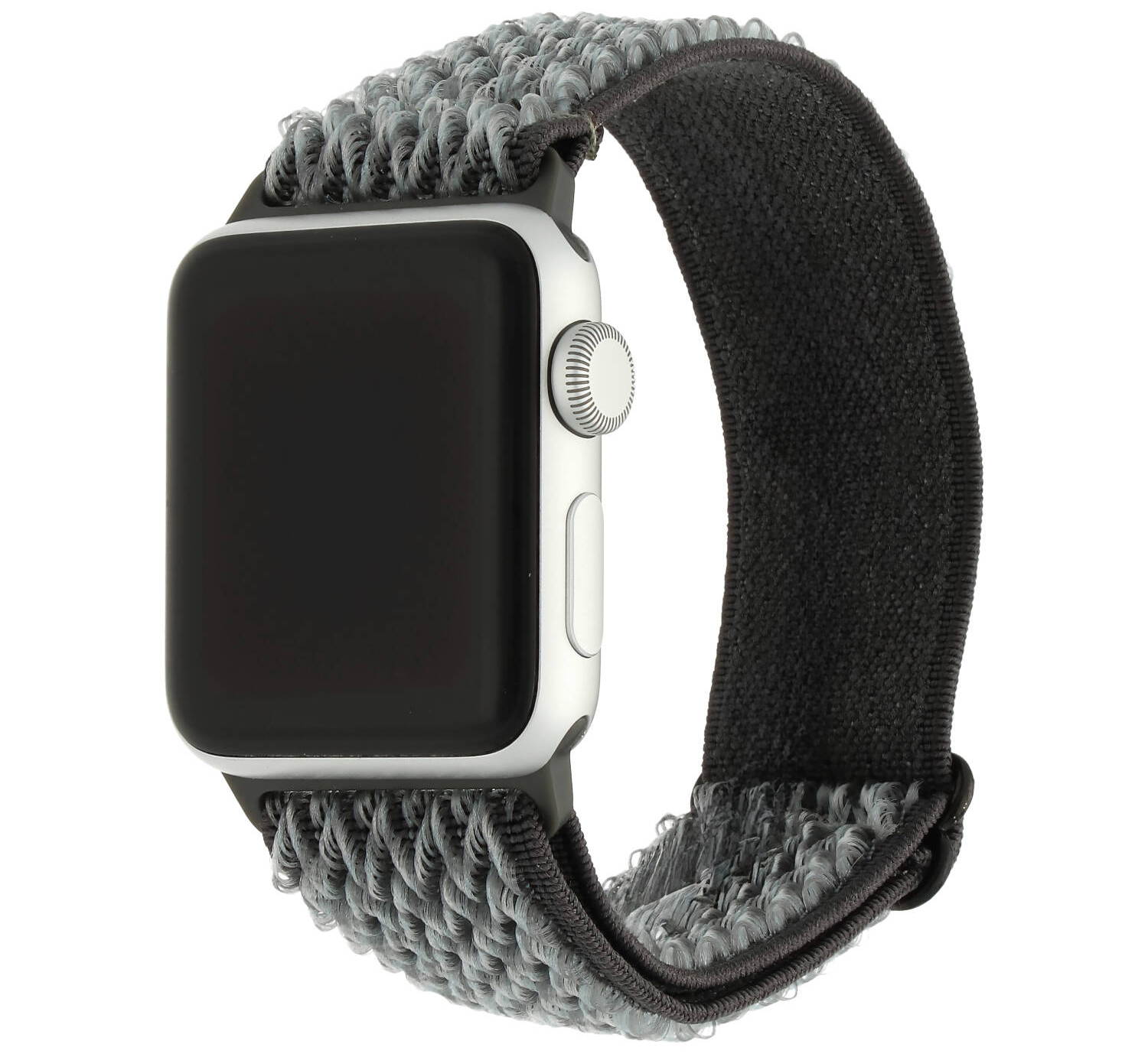 Apple Watch Nylon Woven Solo Strap - Storm Grey