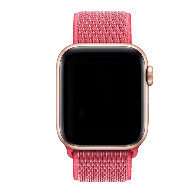 Apple Watch Nylon Sport Loop Strap Hibiscus