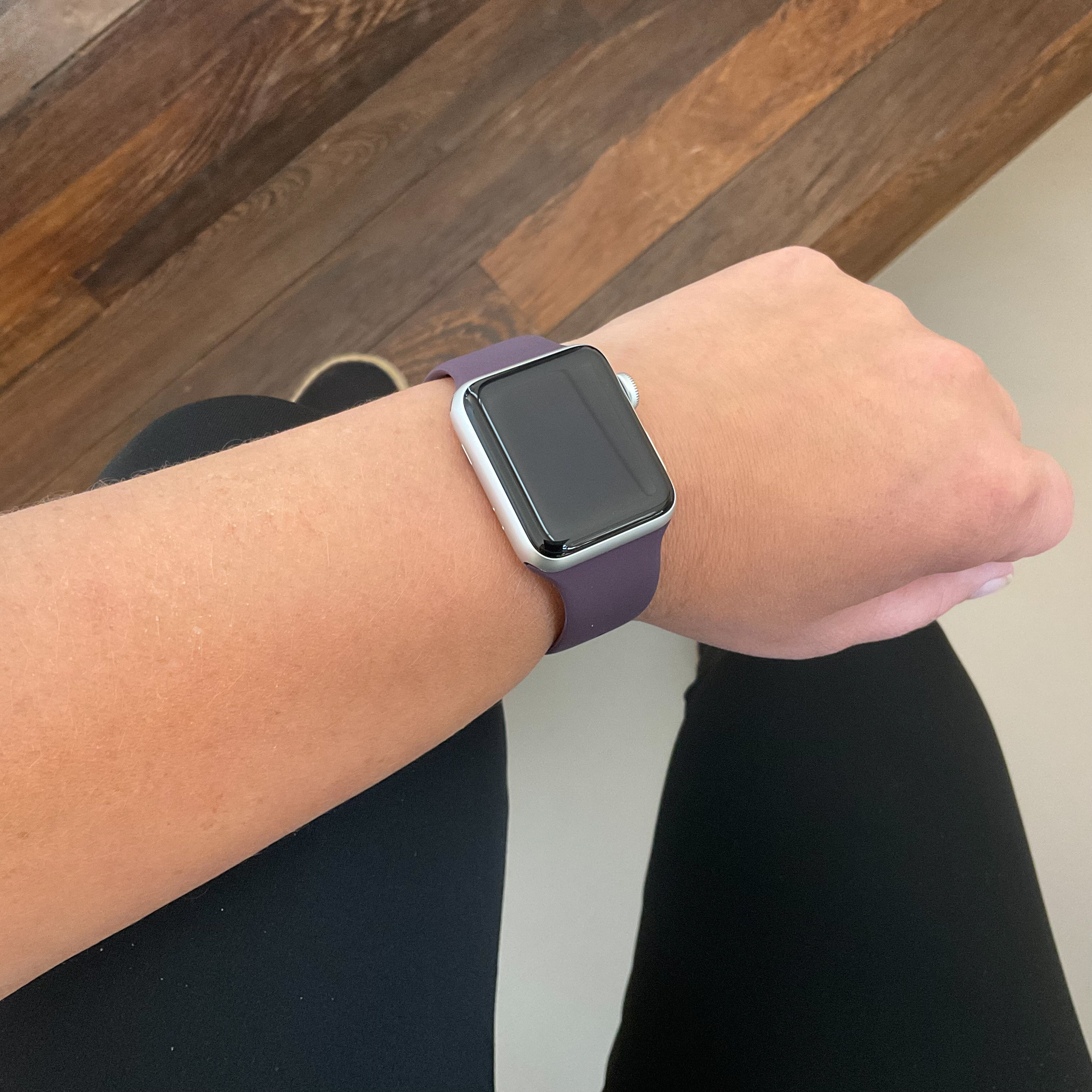 Apple Watch Sport Strap - Dark Cherry