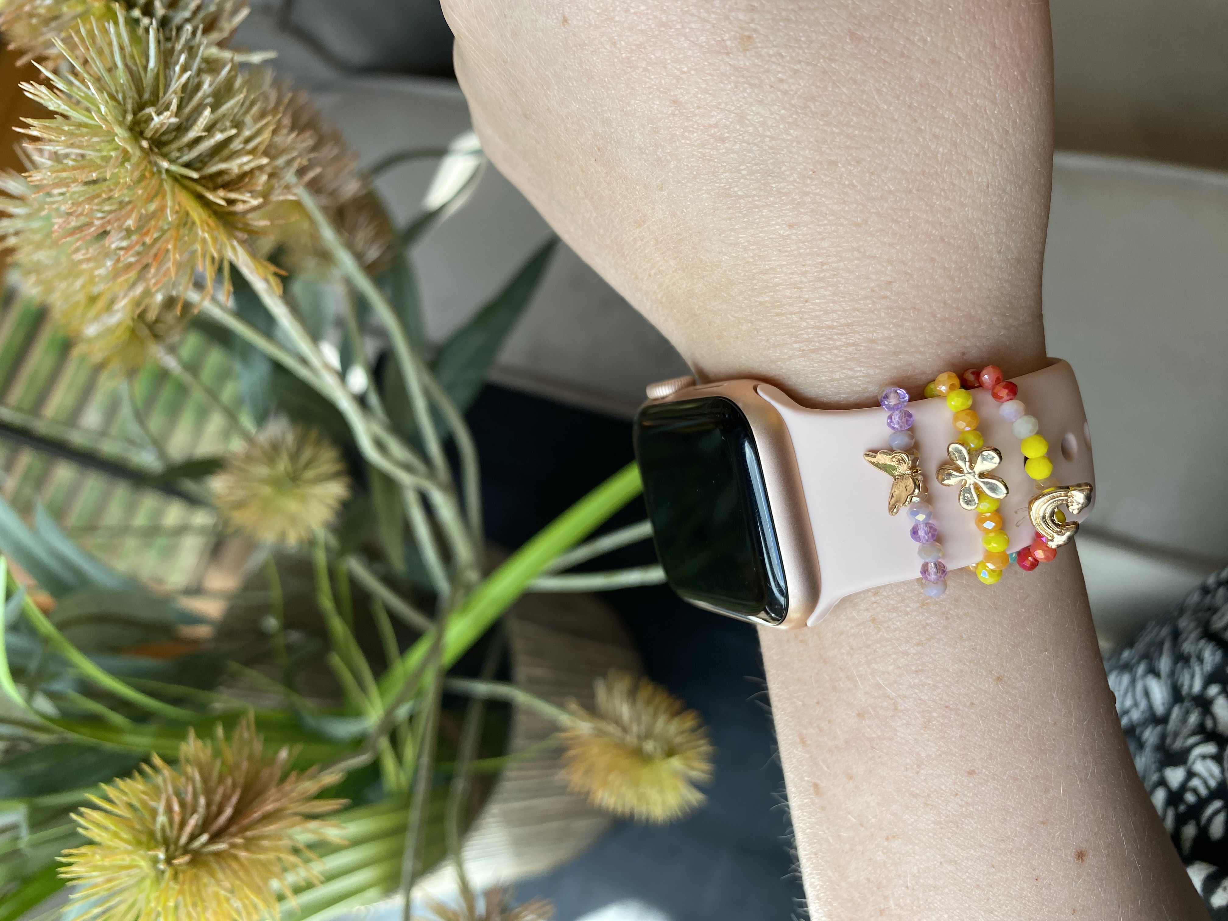 Apple Watch Jewellery - Rainbow Colourful