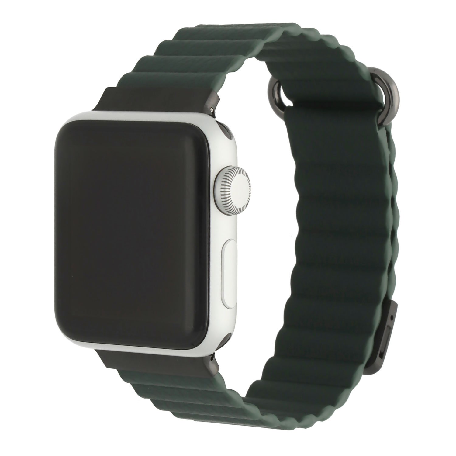 Apple Watch Leather Magnet Magna Strap - Green