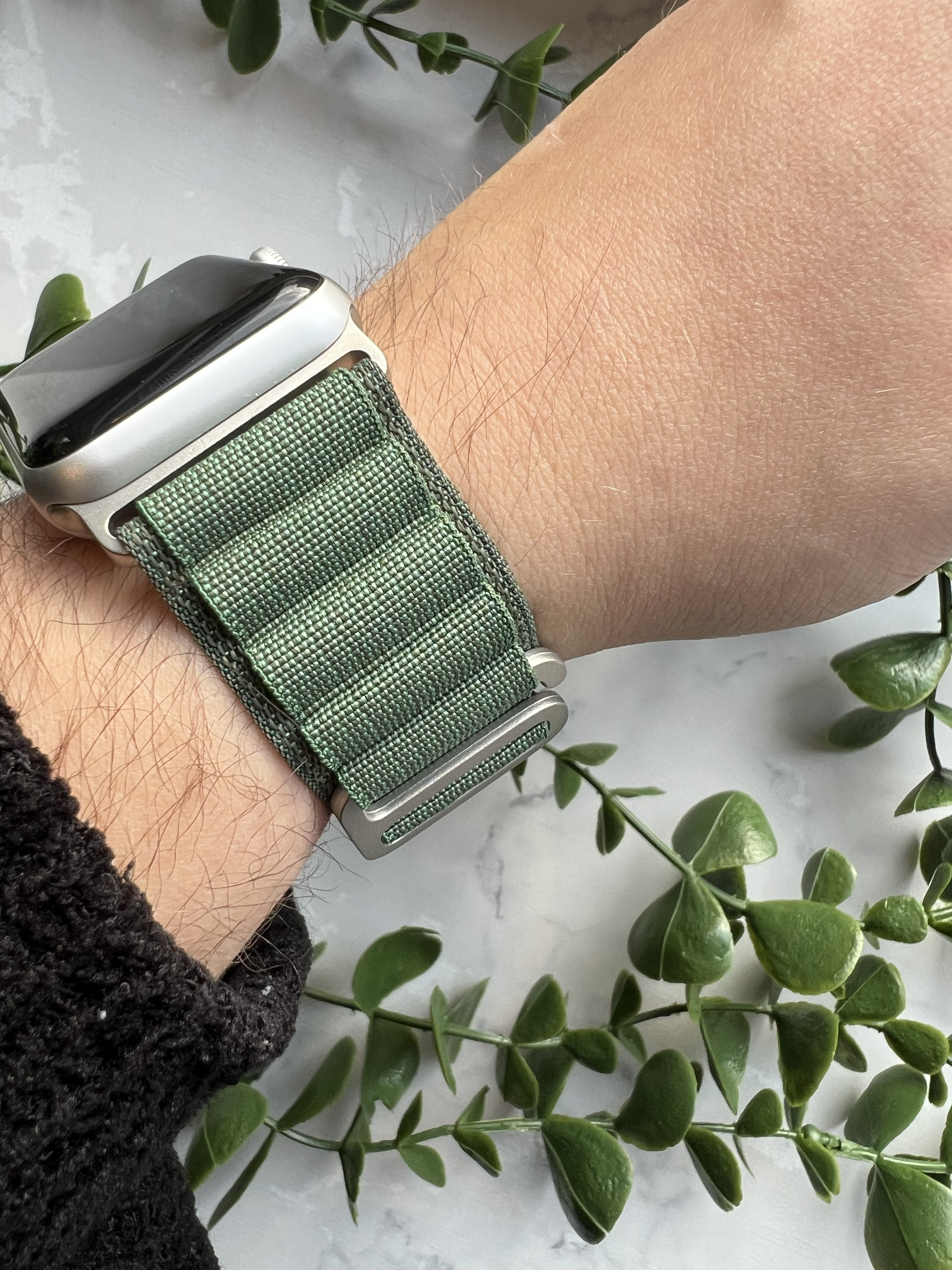 Apple Watch Nylon Alpine Strap - Green