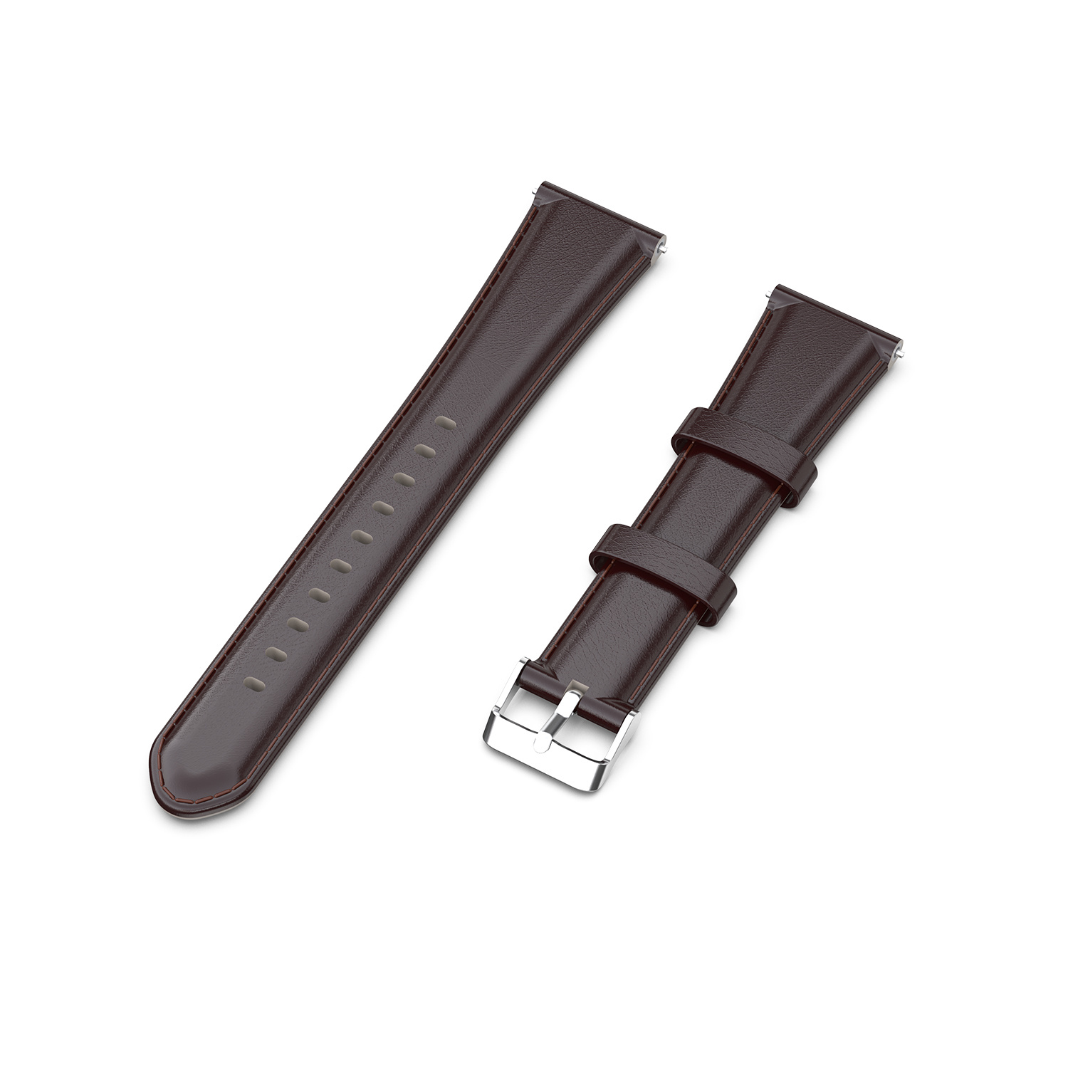 Garmin Vivoactive / Vivomove Leather Strap - Dark Brown