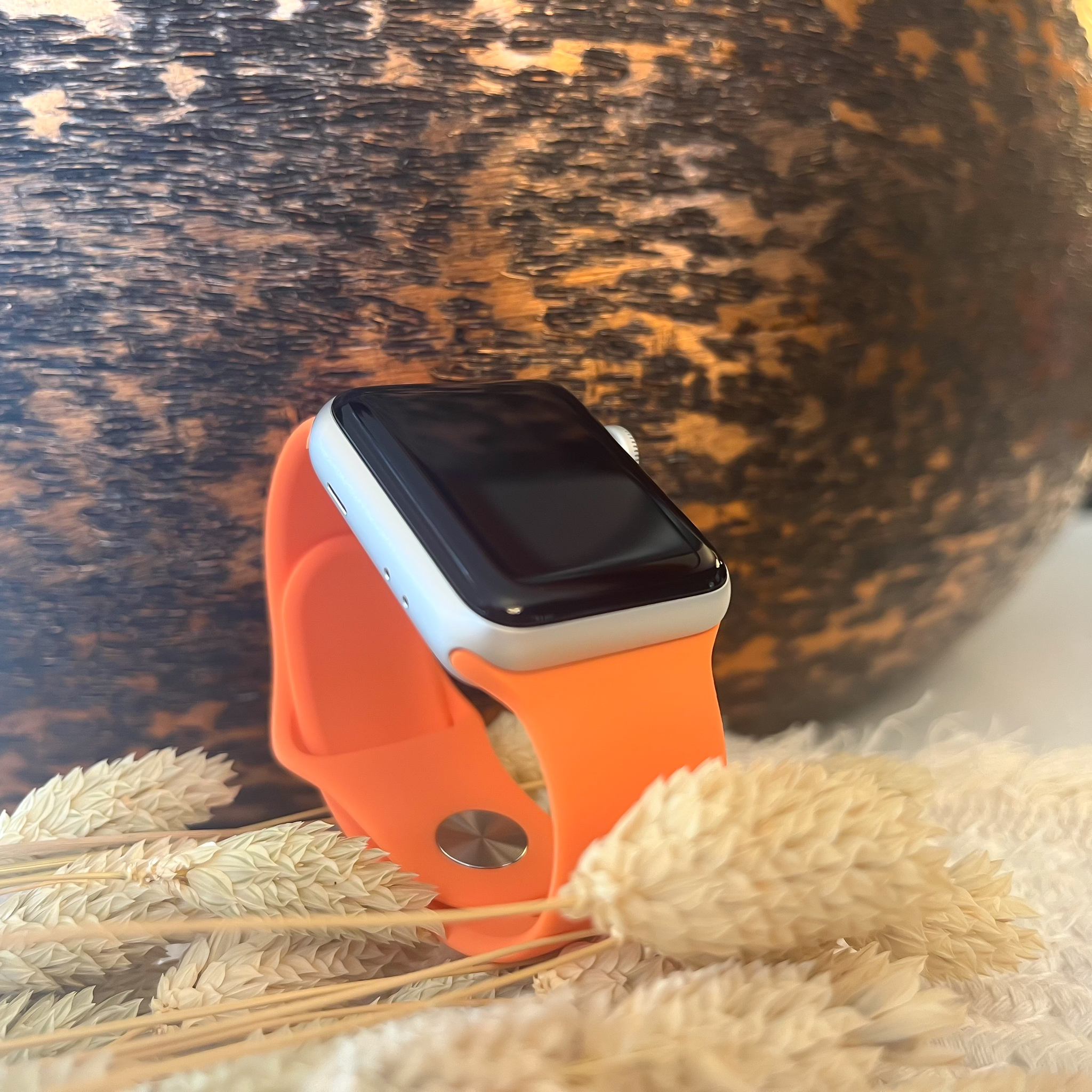 Apple Watch Sport Strap - Papaya