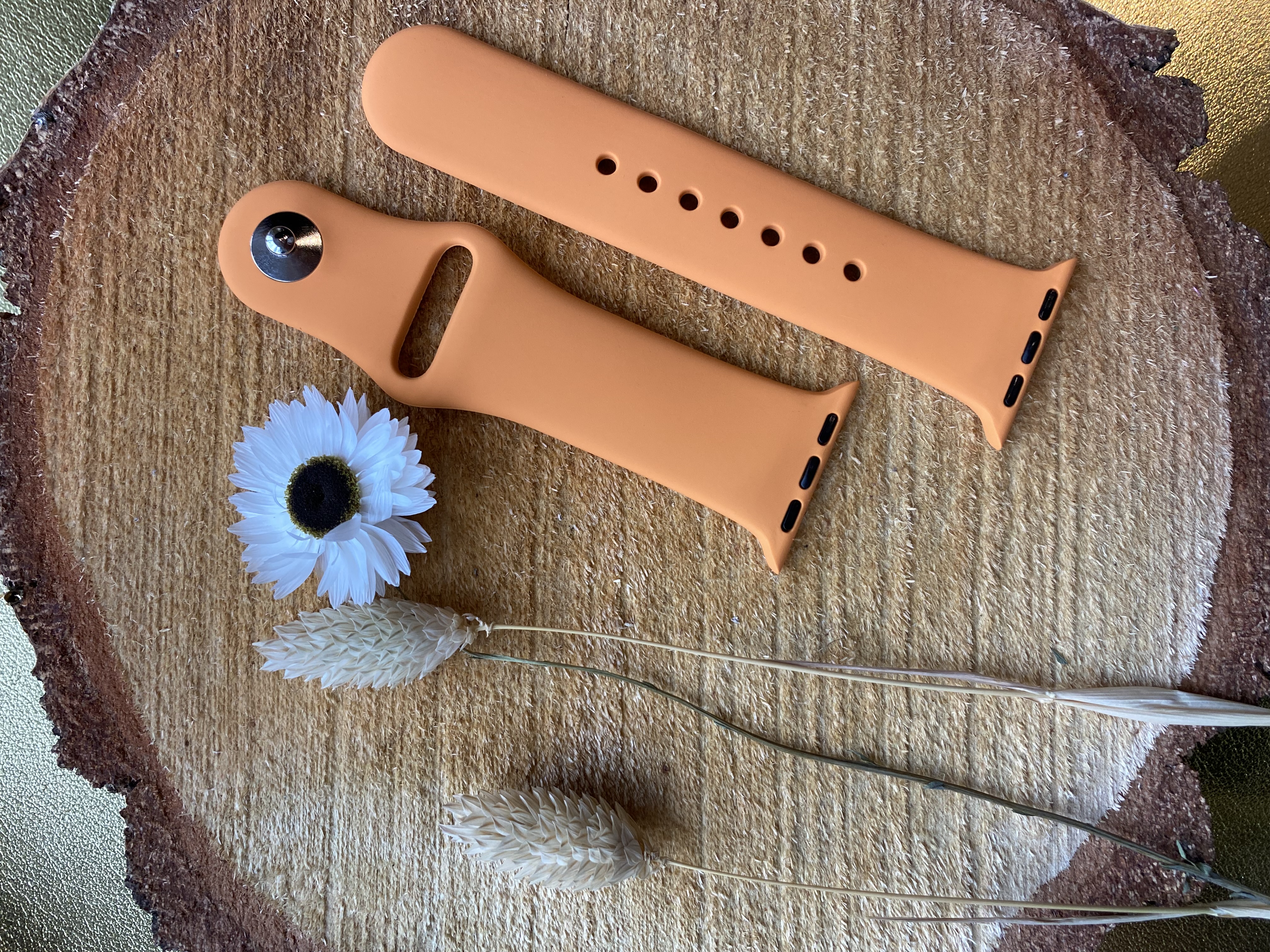 Apple Watch Sport Strap - Bright Orange