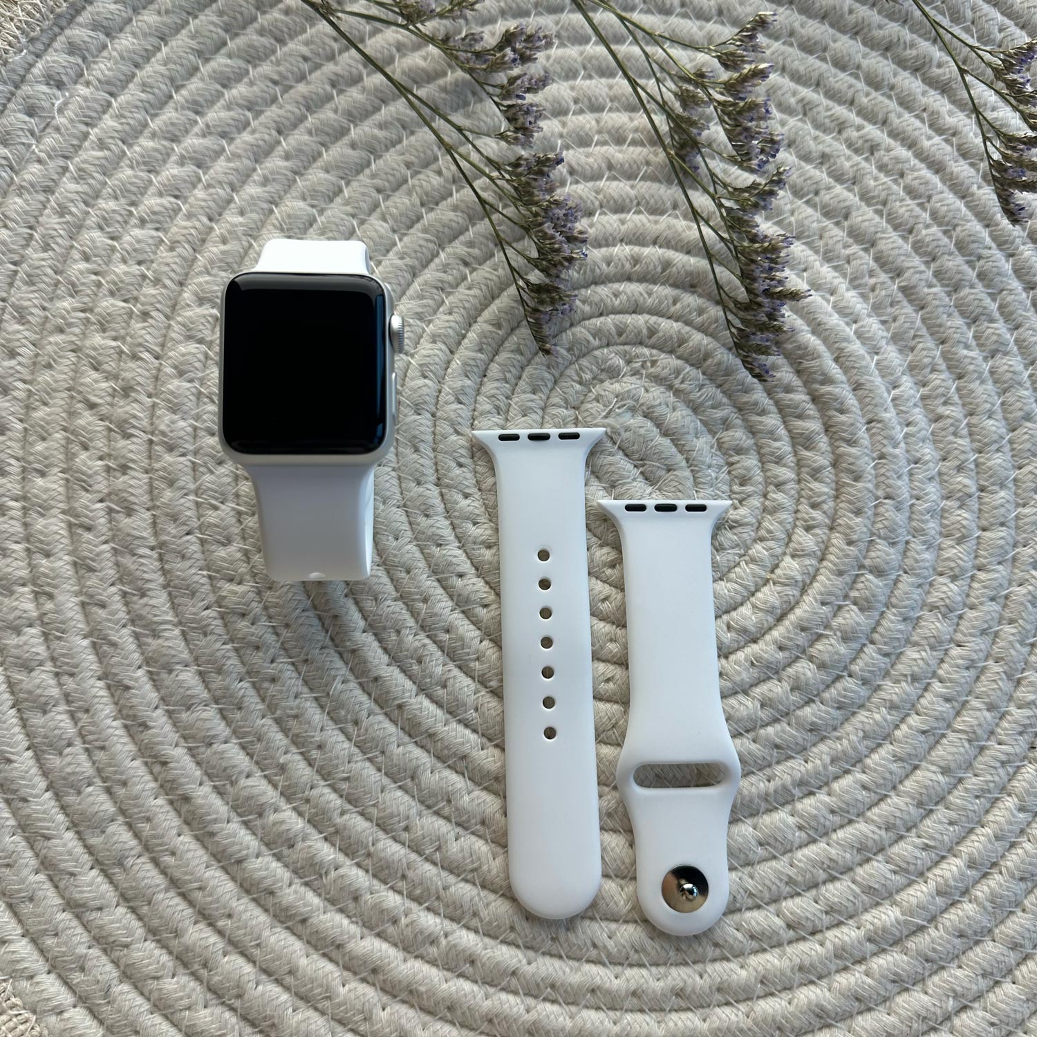 Apple Watch Sports Strap - White