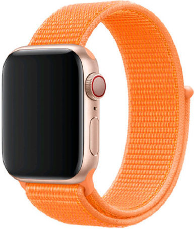 Apple Watch Nylon Sport Loop Strap - Papaya