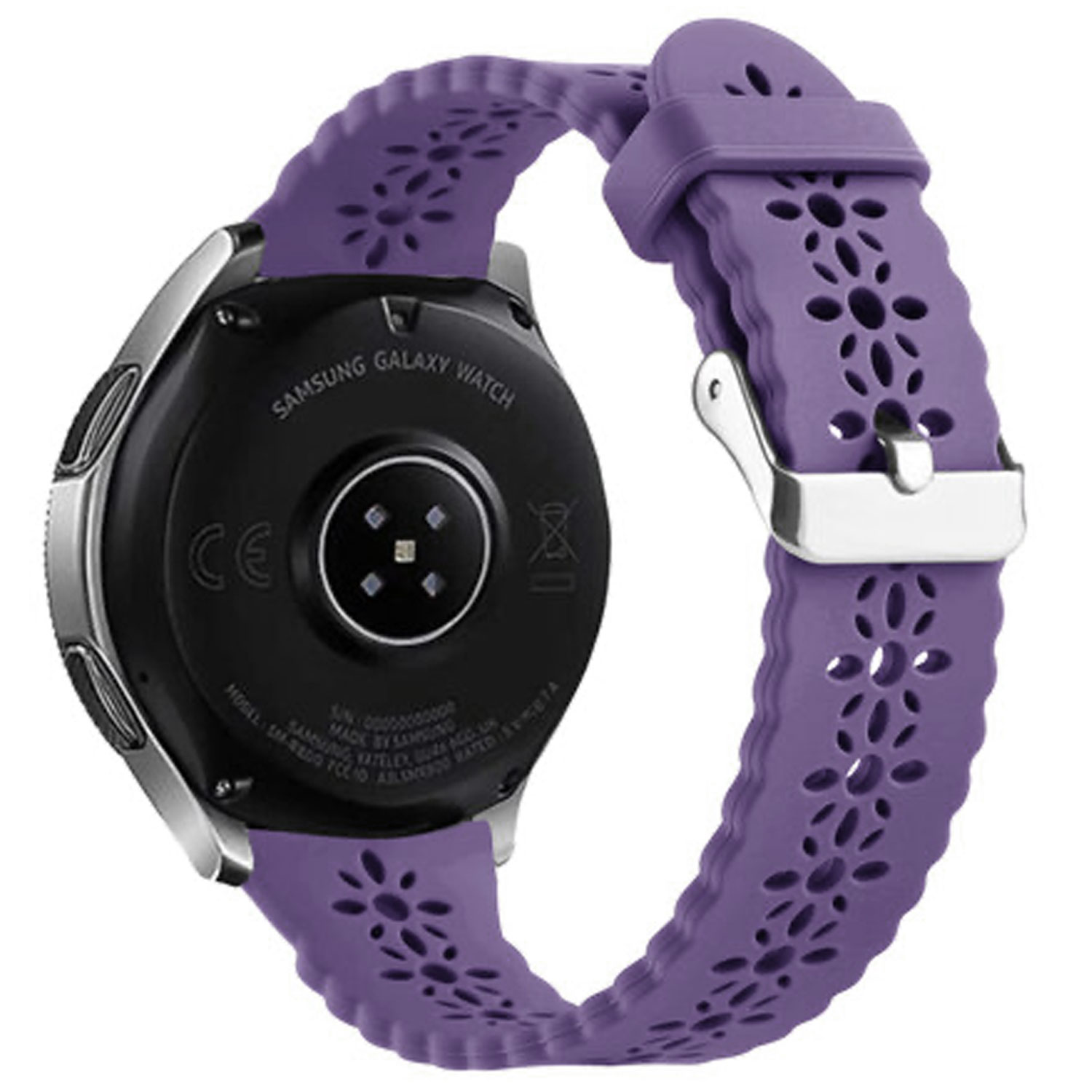 Samsung Galaxy Watch Ultra Bright Silicone Strap - Purple