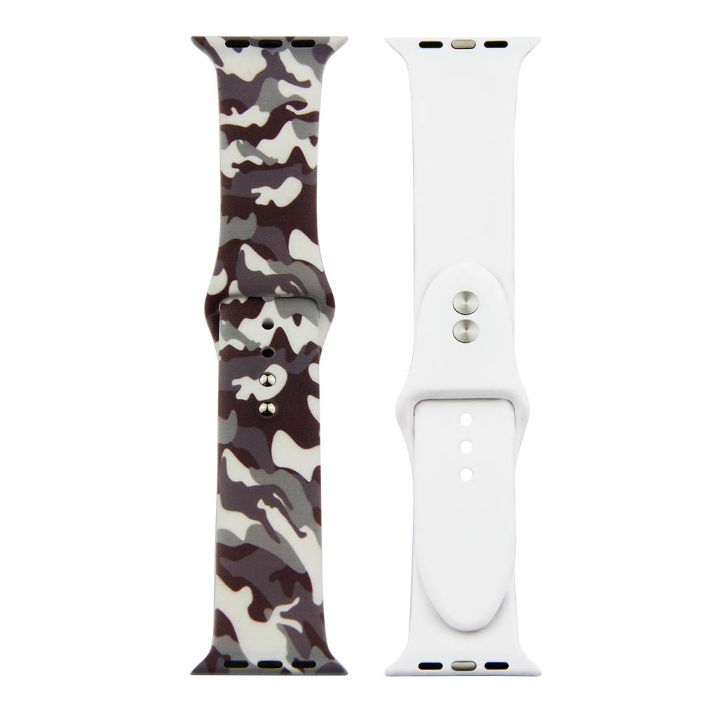 Apple Watch Print Sport Strap - Camouflage