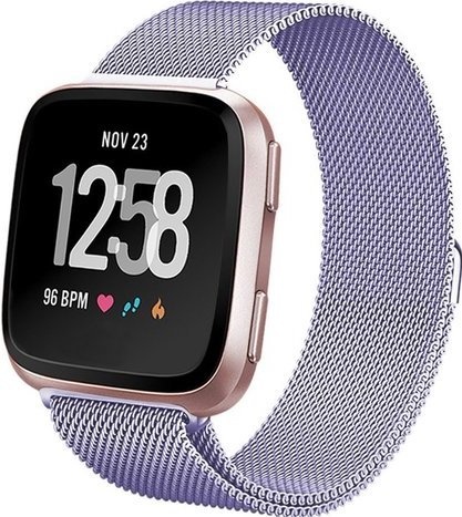 Fitbit Versa Milanese Strap - Lavender