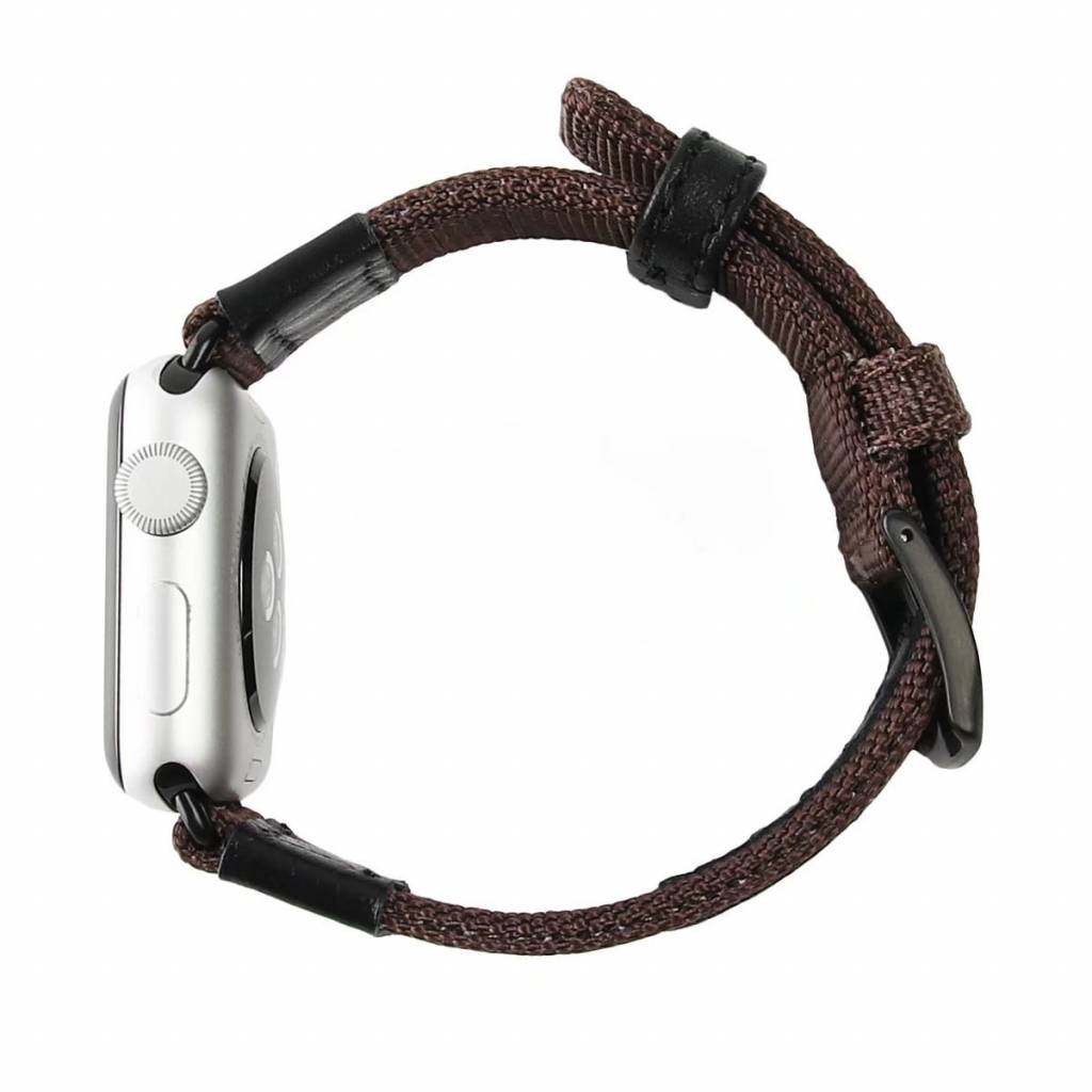 Apple Watch Nylon Military Strap - Brown