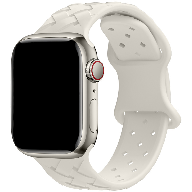 Apple Watch Sport Braided Strap - Starlight