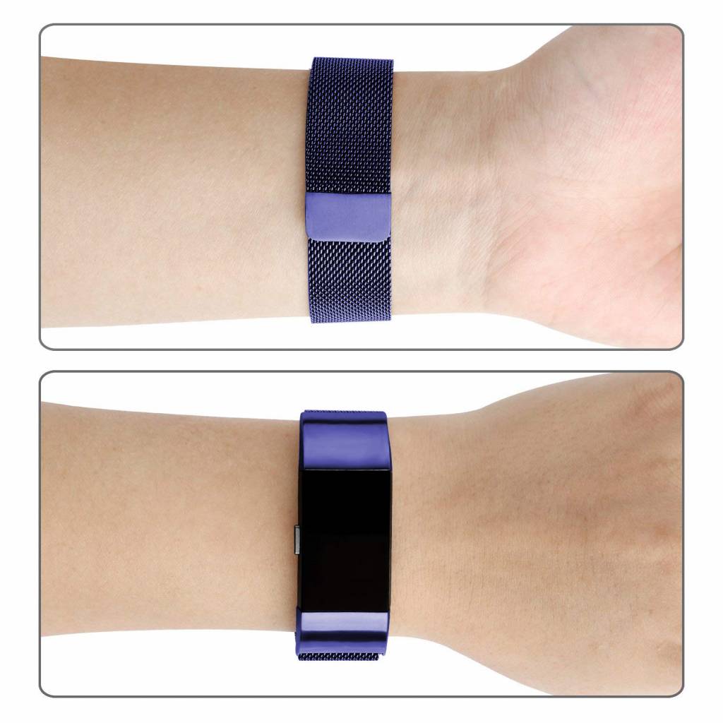 Fitbit Charge 2 Milanese Strap - Blue