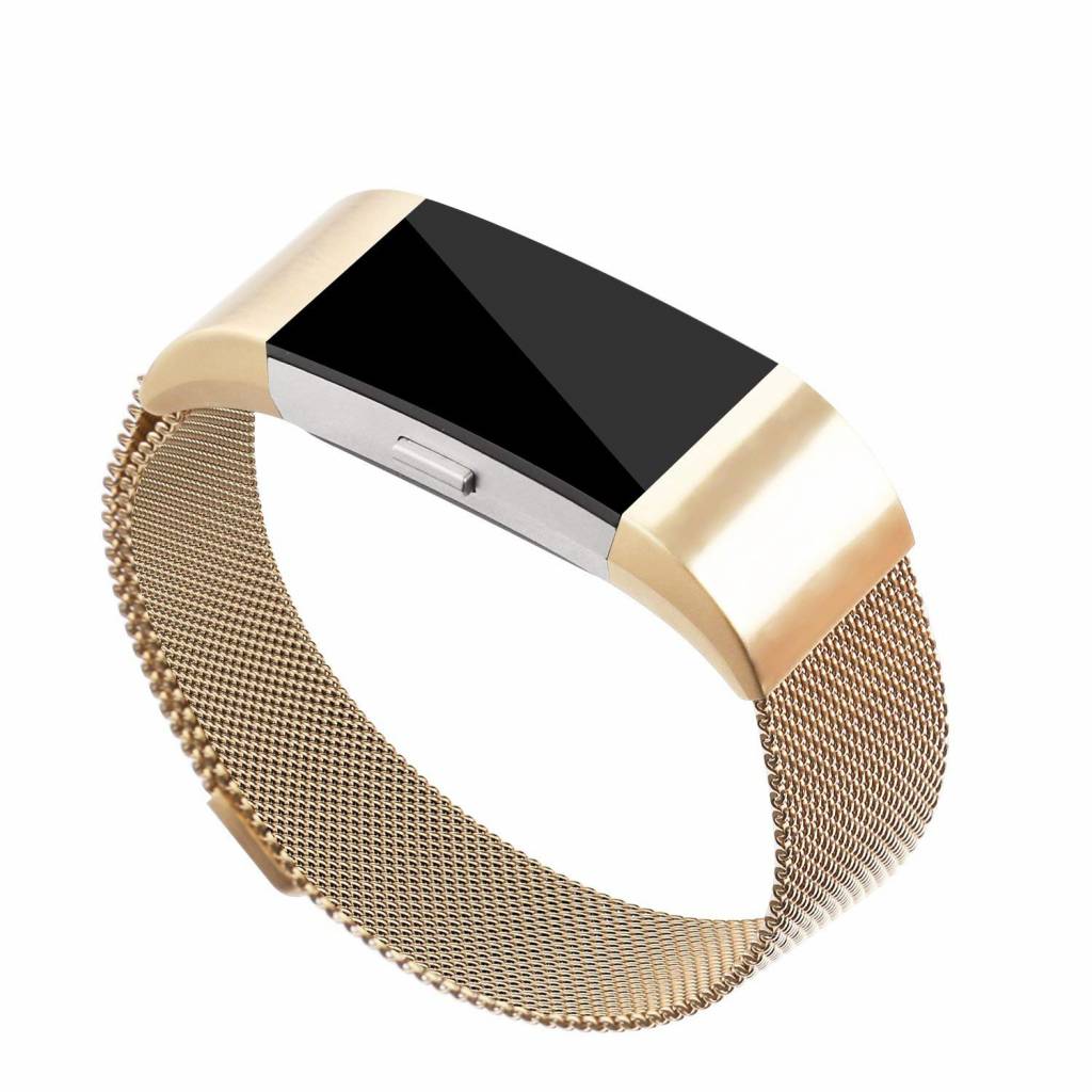 Fitbit Charge 2 Milanese Strap - Gold