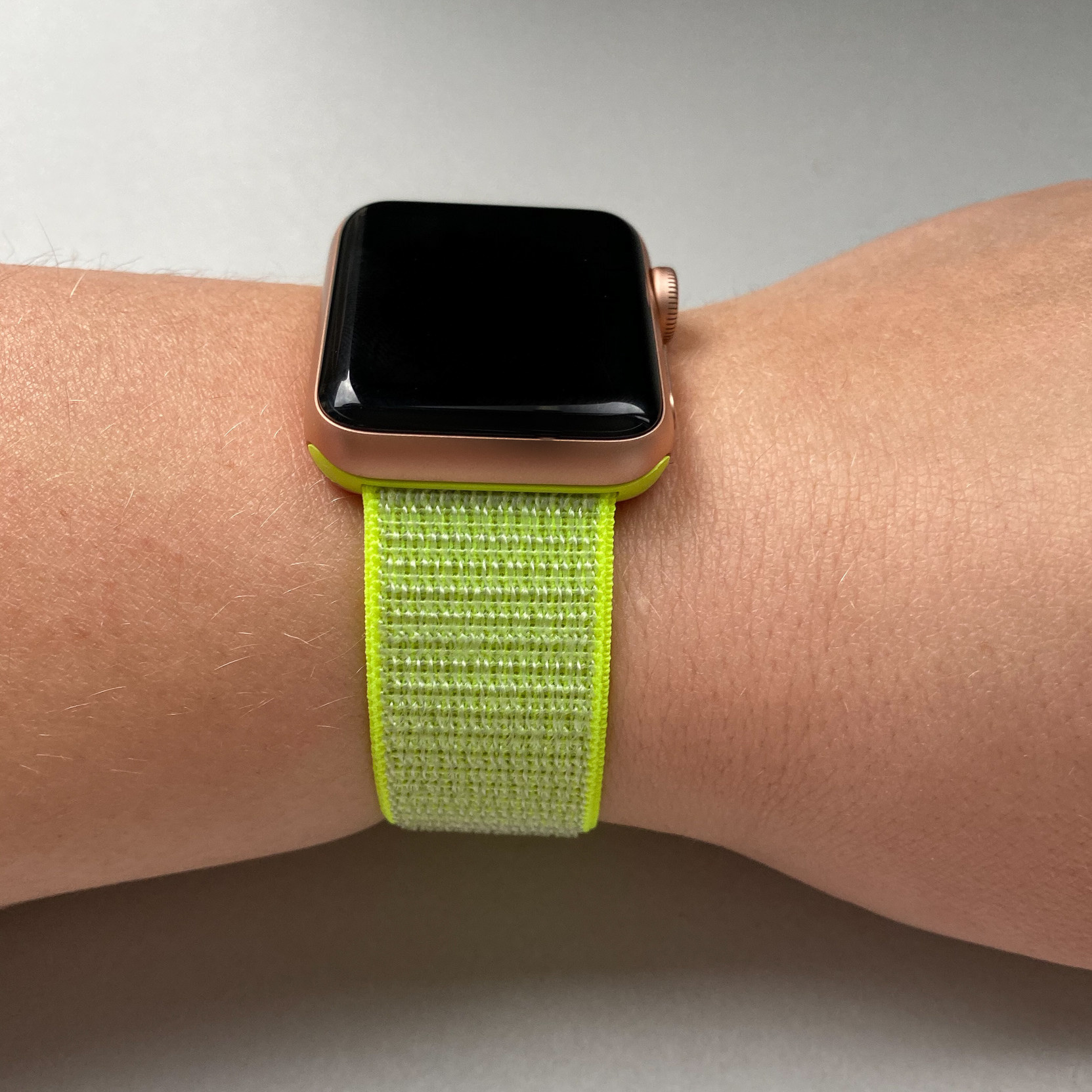 Apple Watch Nylon Sport Loop Strap - Yellow