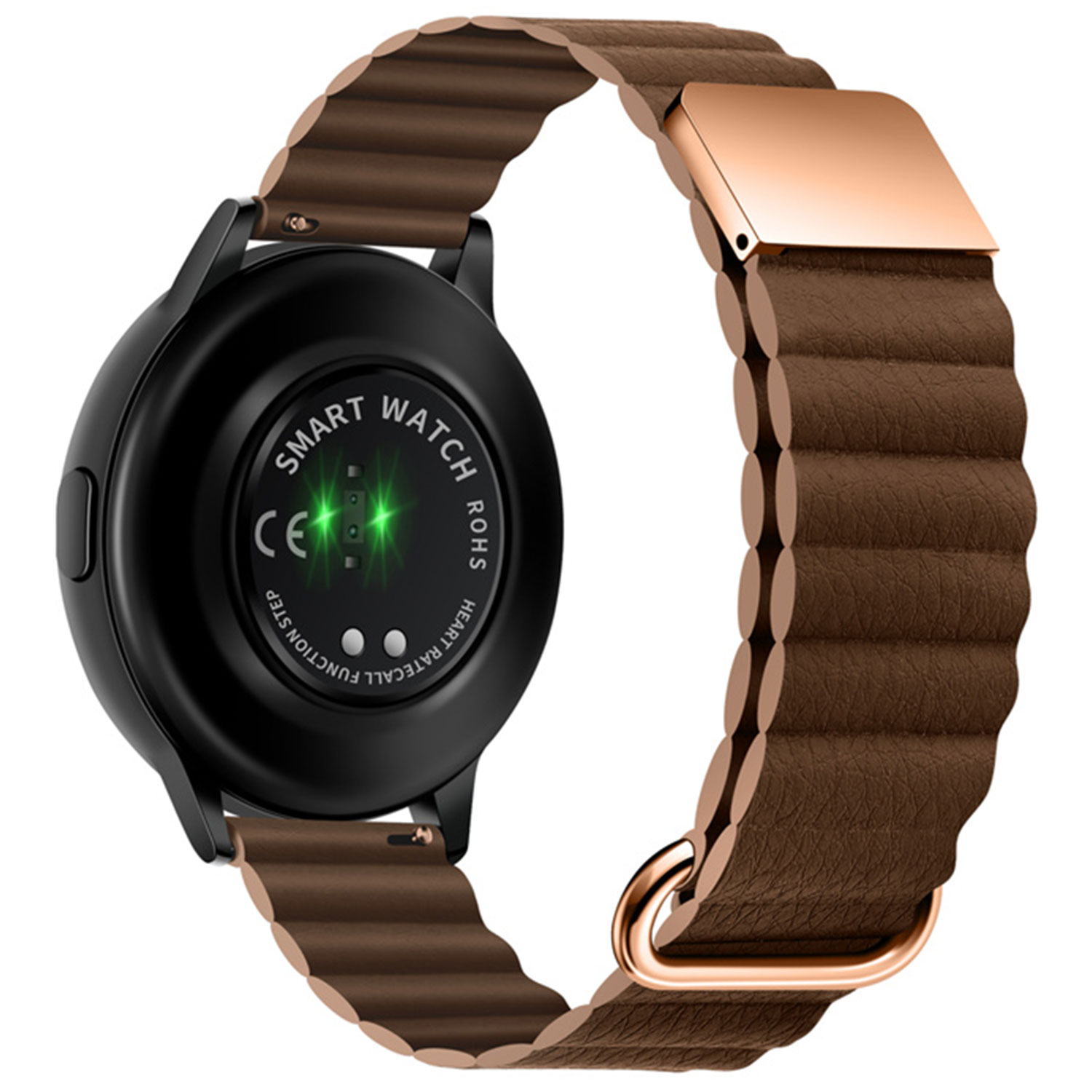 Samsung Galaxy Watch 4 Magnetic Leather Strap - Brown