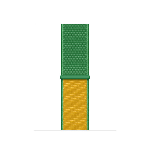 Apple Watch Nylon Sport Loop Strap - Green Yellow