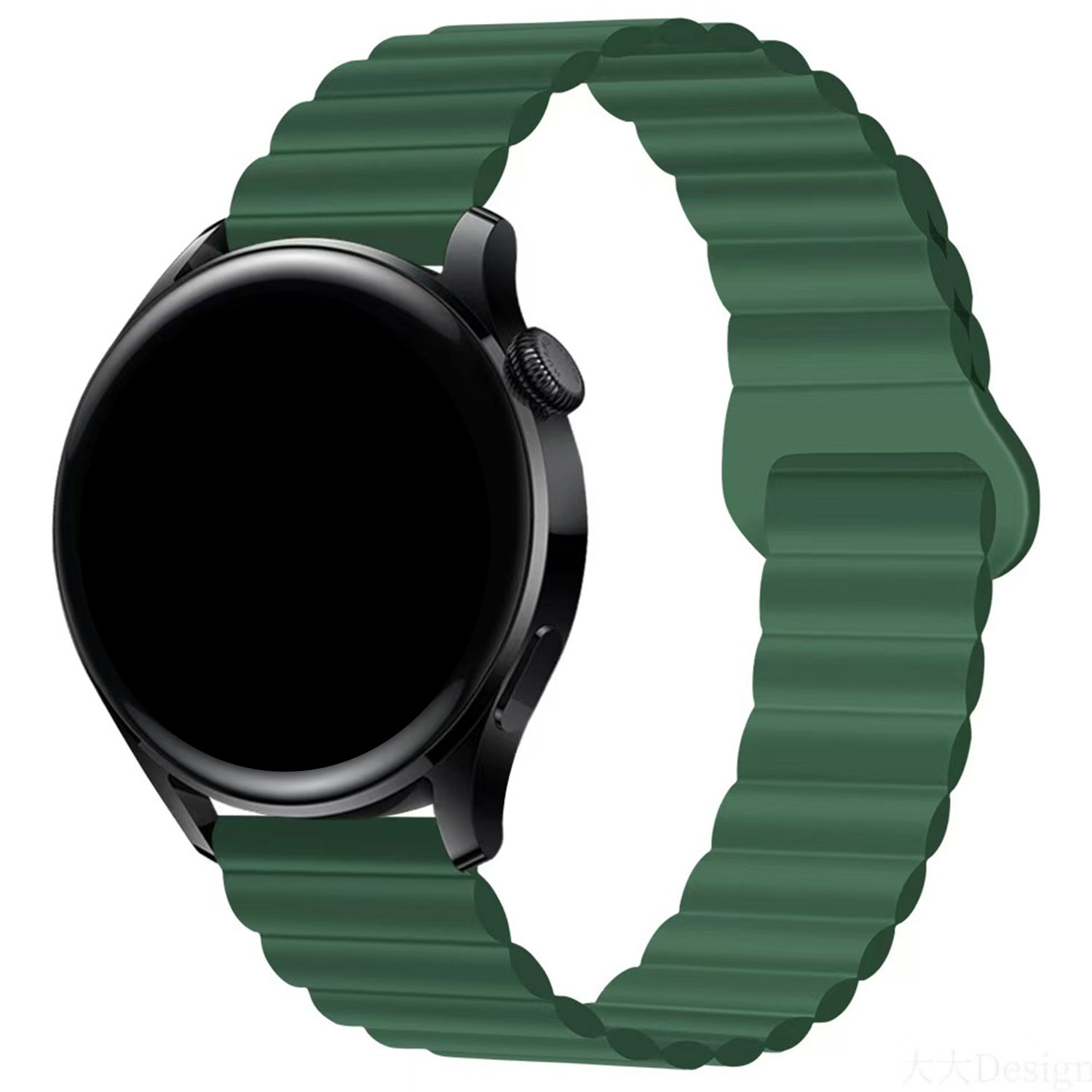 Samsung Galaxy Watch 4 Classic Magnetic Silicone Strap - Green