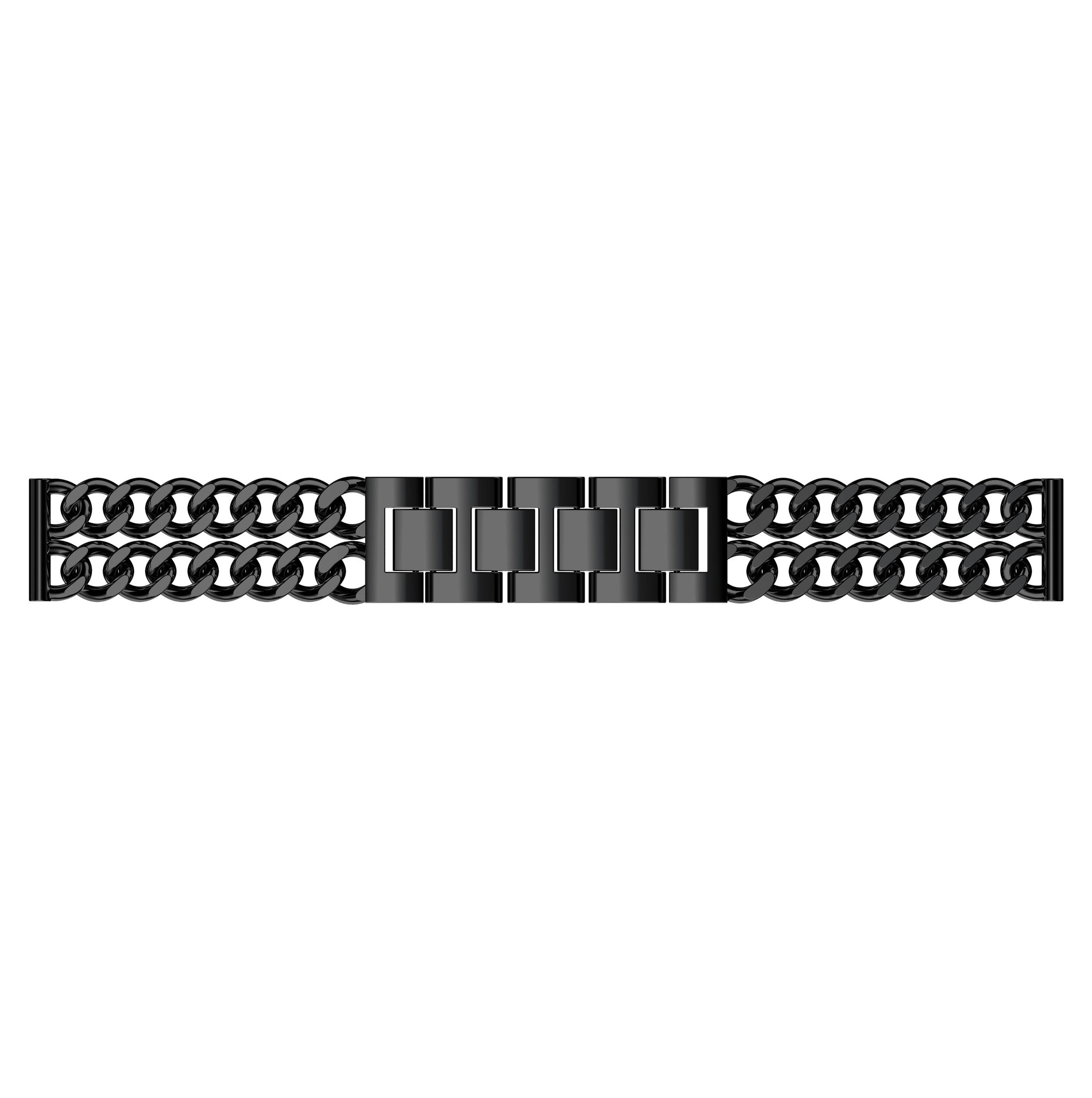 Garmin Vivoactive Cowboy Steel Link Strap - Black