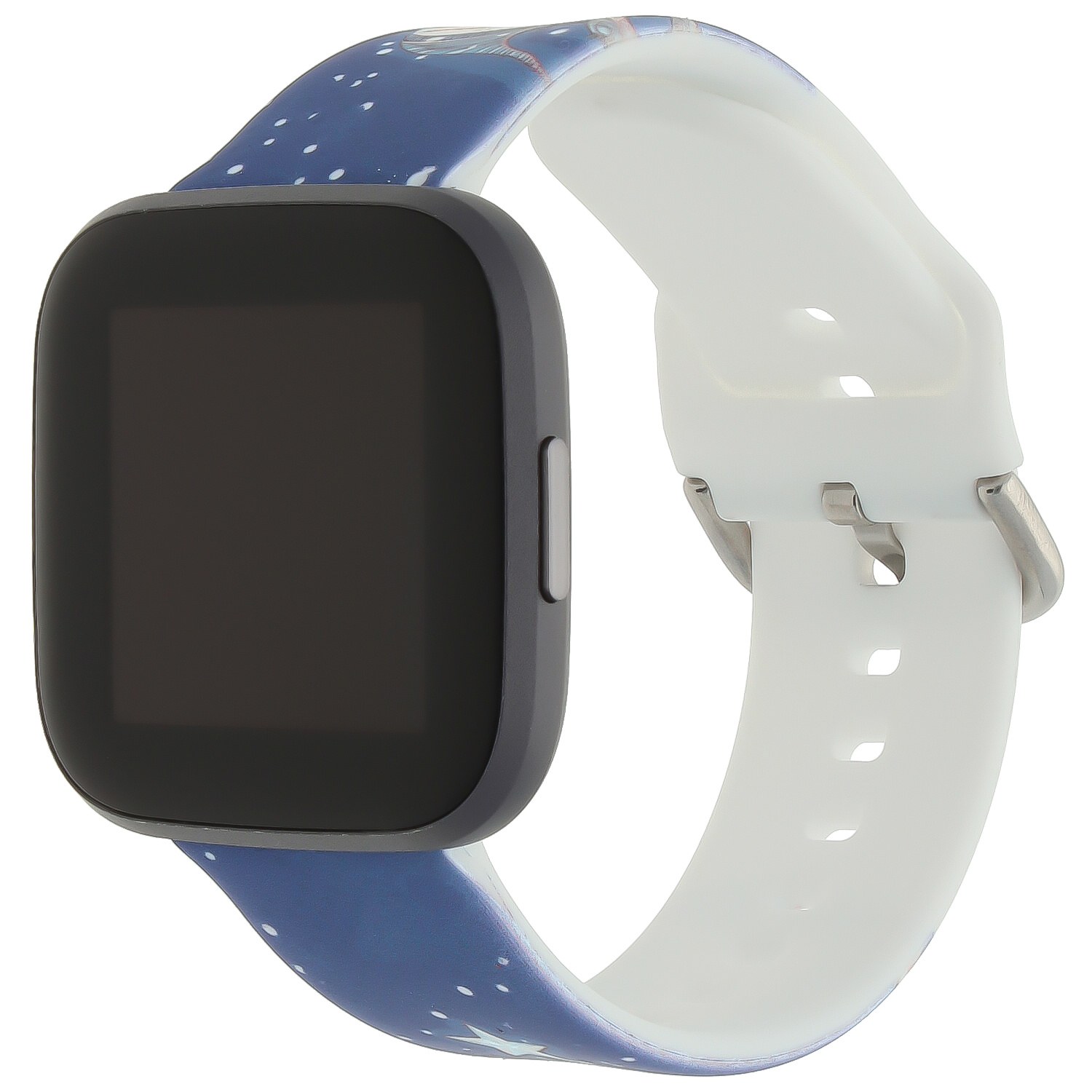 Fitbit Versa Print Sport Strap - Christmas Snowman Dark Blue