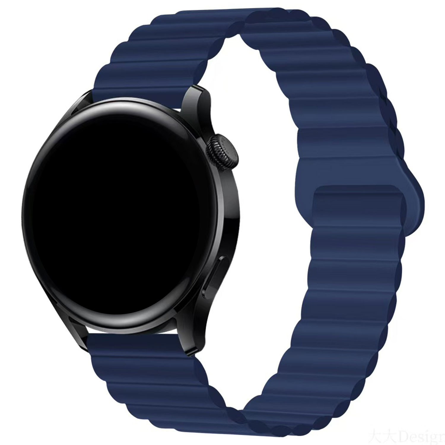 Samsung Galaxy Watch 4 Classic Magnetic Silicone Strap - Blue