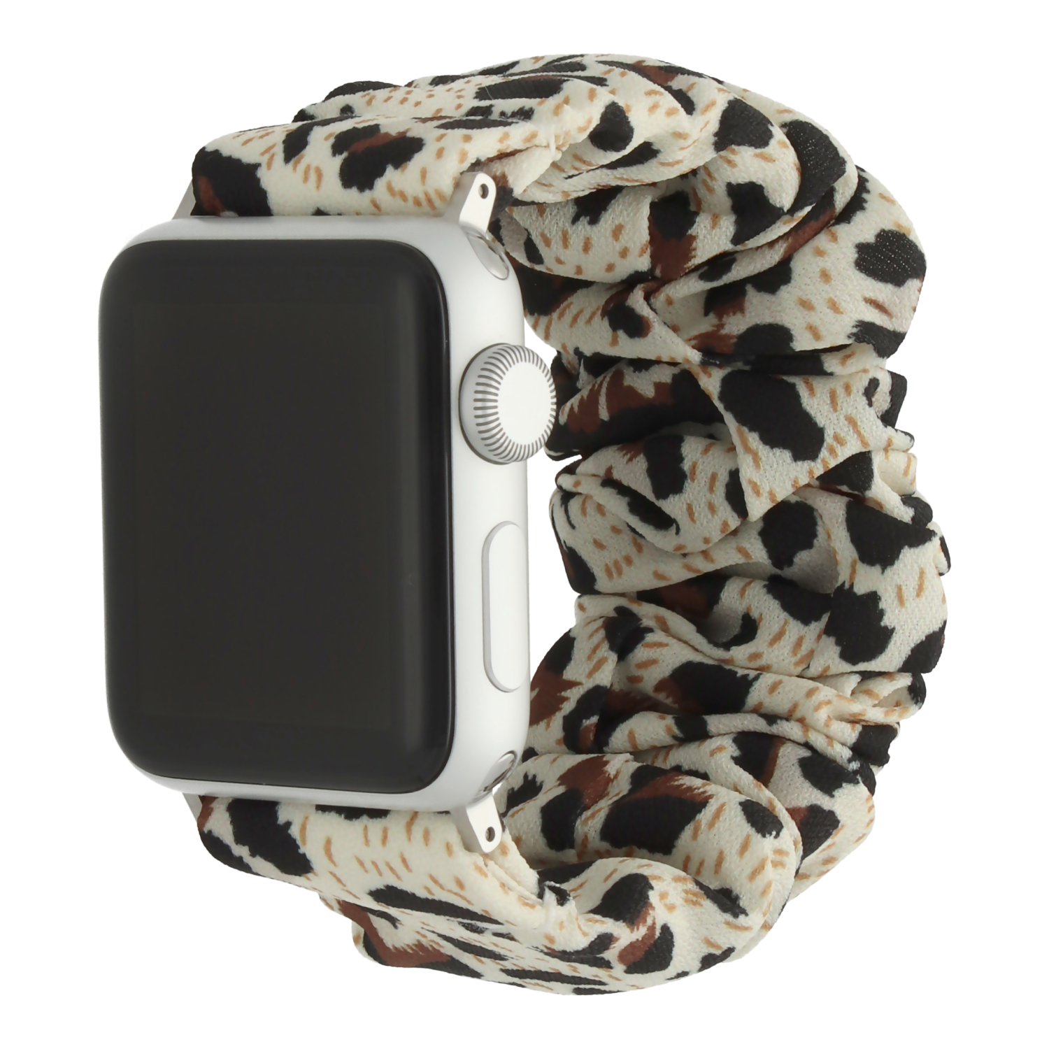 Apple Watch Nylon Scrunchie Strap - Panther Starlight