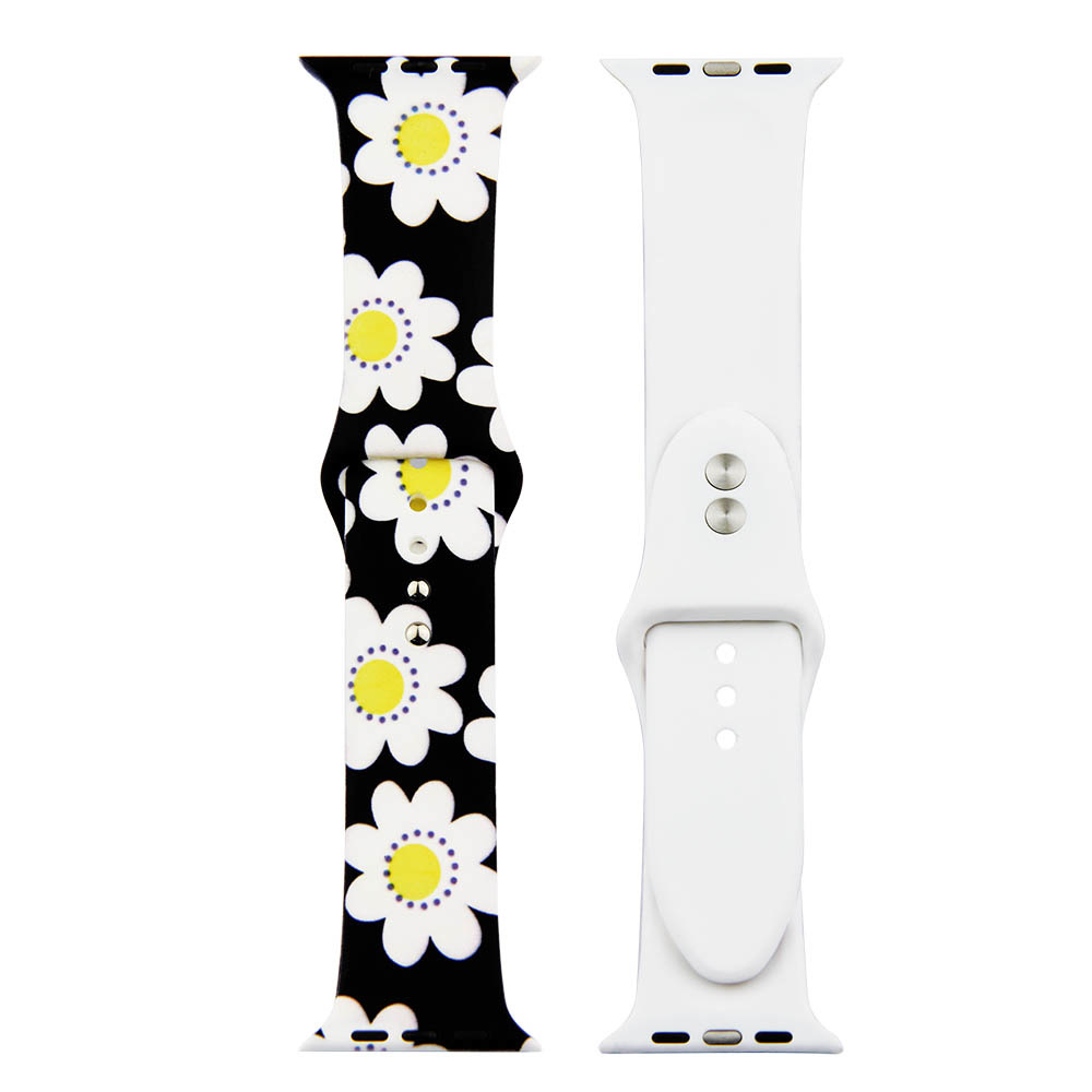 Apple Watch Print Sport Strap - Daisy