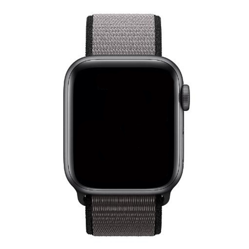 Apple Watch Nylon Sport Loop Strap - Anchor Grey