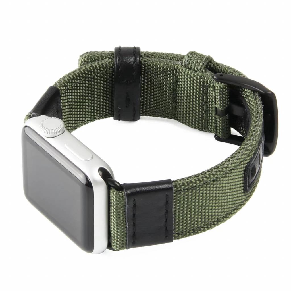 Apple Watch Nylon Military Strap - Green