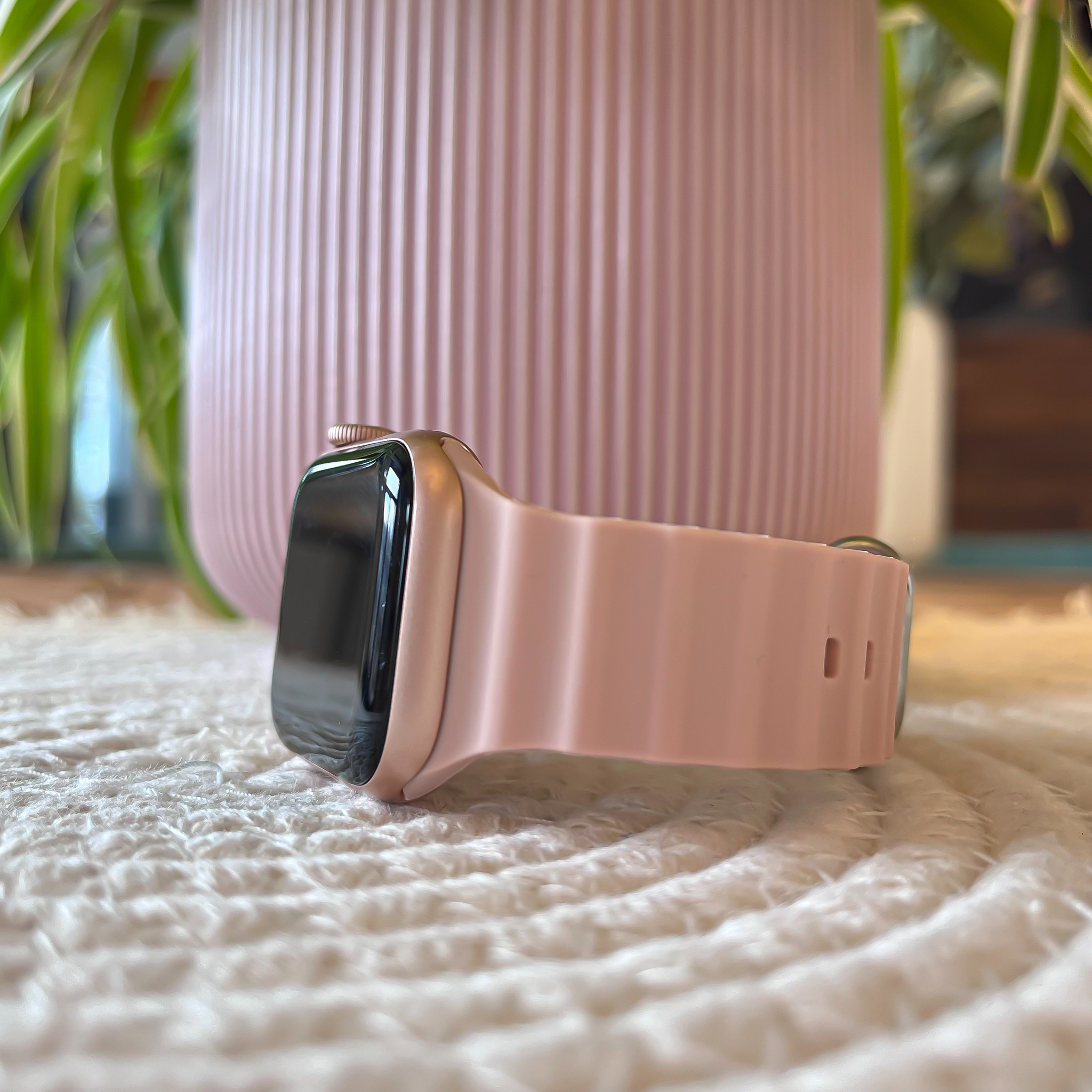 Apple Watch Sport Ocean Strap - Pink Sand